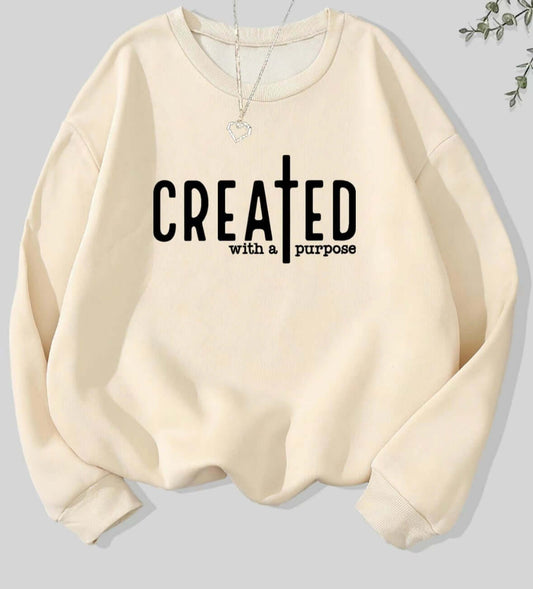 Created with a Purpose Sweatshirt