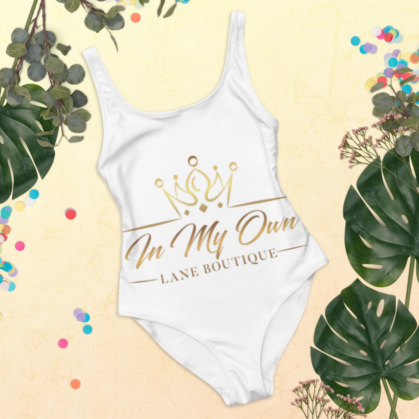 In My Own Lane One-Piece Swimsuit