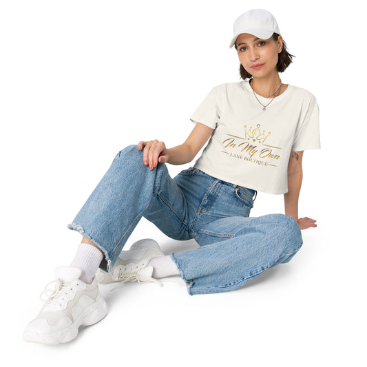 Women’s In My Own Lane Crop Top