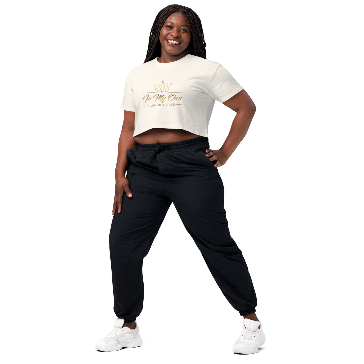 Women’s In My Own Lane Crop Top