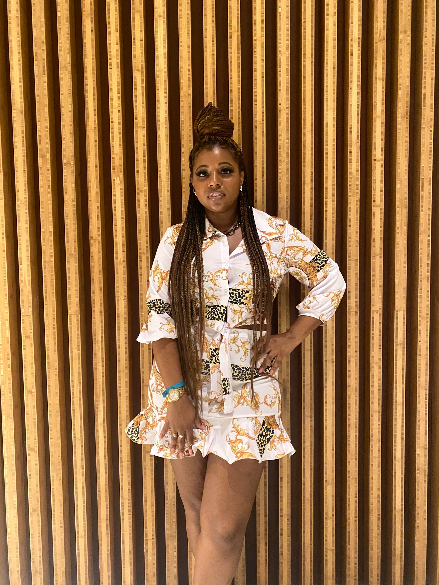 “Finesse” 2pc Skirt Set