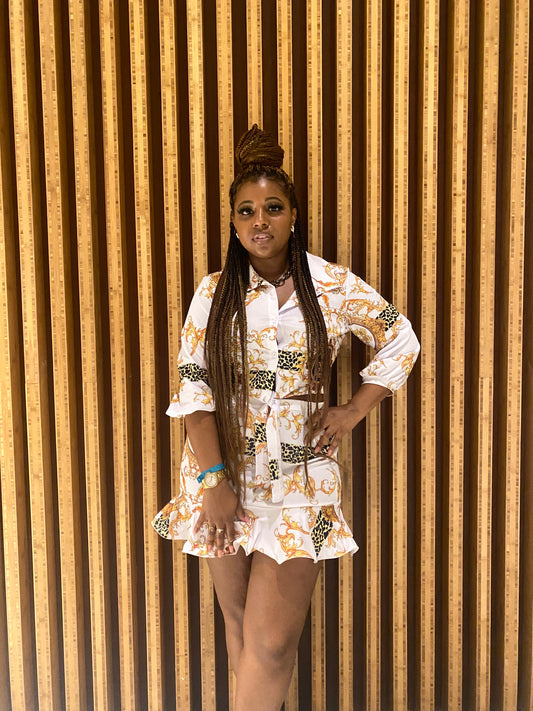 “Finesse” 2pc Skirt Set