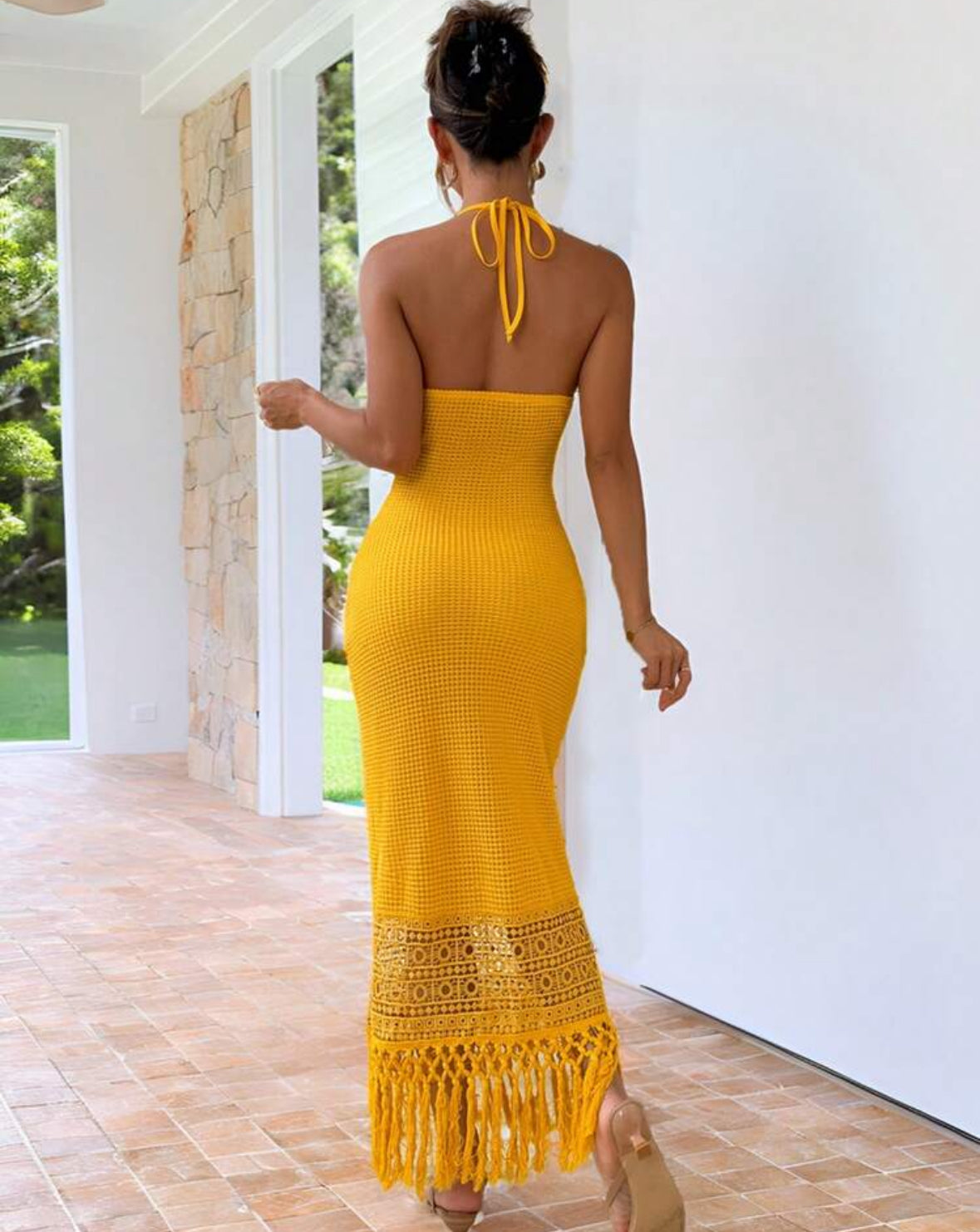 “Soft” Sunshine Crochet Dress