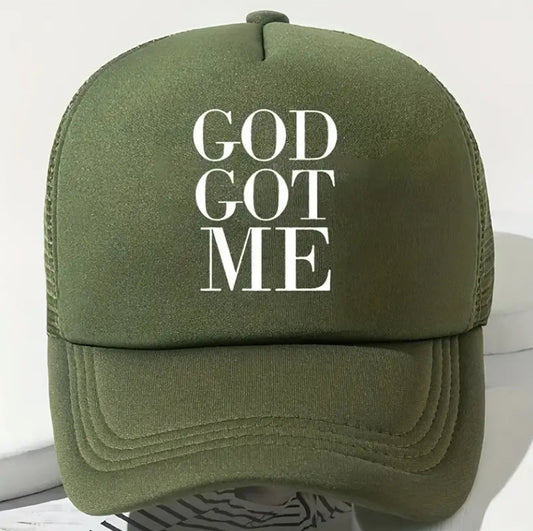 God Got Me Trucker Hat