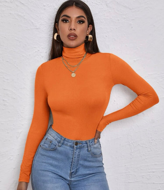 “Autumn Leaves” Turtleneck